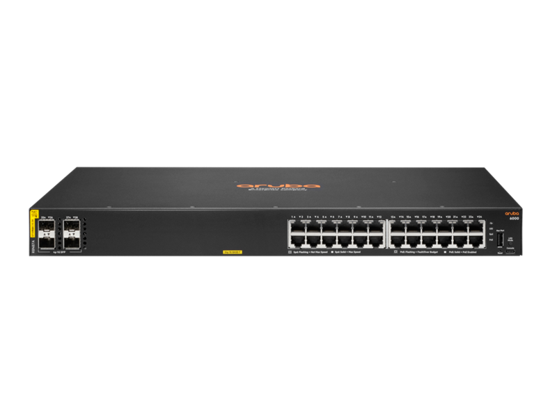 Aruba 6000 24G CL4 POE+ 4SFP Switch | R8N87A