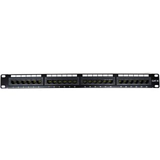 Cattex 24 Port Patch Panel Cat6 Fully Populated