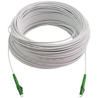 Scoop Fiber Outdoor Drop Cable 90M LC-LC APC 1Core