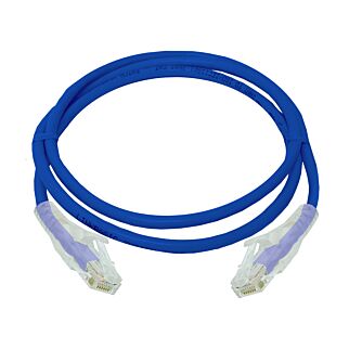 CAT6 1 Meter UTP Patchleads / Flyleads Blue - (10 Per Pack)