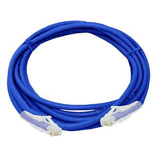 CAT6 3 Meter UTP Patchleads / Flyleads Blue - (10 Per Pack)