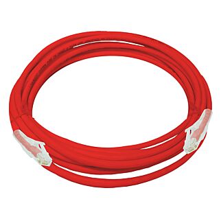 CAT6 5 Meter UTP Patchleads / Flyleads Red - (10 Per Pack)