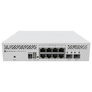 MikroTik Cloud Router Switch 8 Ports 2.5 Gbps Ethernet 2 x SFP Slots+ CRS310