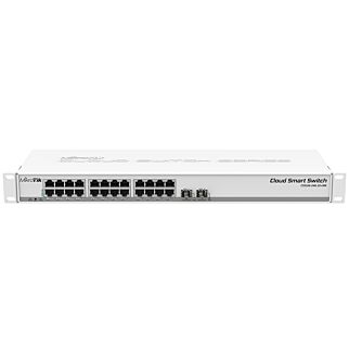 MikroTik Smart Switch (SwOS), 24 Ports, Gigabit, 2 x SFP+ Slots, CSS326