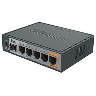 MikroTik hEX S 5 Port Gigabit 1SFP Desktop Router RB760