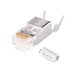 RJ45 Cat6 Shielded FTP Modular Plug - (50 Per Pack)