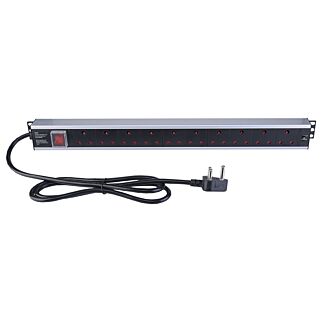Linkbasic 10-Way PDU – S.A. Plug | Rack-Mount Power Distribution