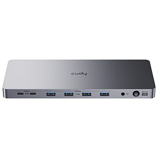 Cudy Dual 4K 10Gbps USB-A & USB-C Gigabit Ethernet Docking Station | CS700