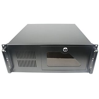 K445FB 4U 19" Industrial Rackmount Chassis - ATX, 8×3.5", 450mm Depth
