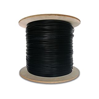 Scoop Fiber Outdoor 2 Core Dual Purpose Drop Cable 1km