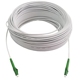 Scoop Fiber Outdoor Drop Cable 60M LC-LC APC 1Core