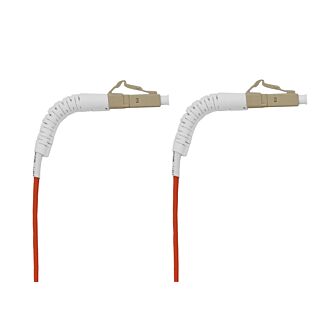 Scoop Fiber Flylead LC-LC MM 1M with Flex Boot
