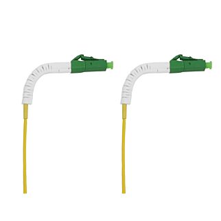 Scoop Fiber Flylead LC-LC SM 1M APC Flex Boot