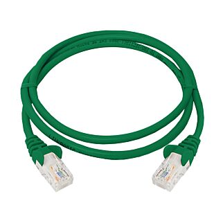 CAT5e 1 Meter UTP Patchleads / Flyleads | Green - (10 Per Pack)