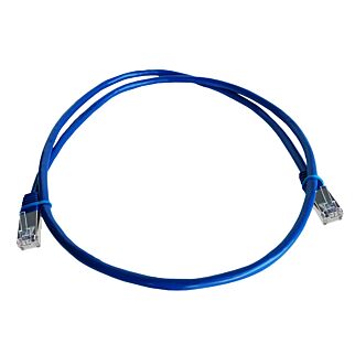 CAT5e 1 Meter FTP Patchleads / Flyleads Blue - (10 Per Pack)
