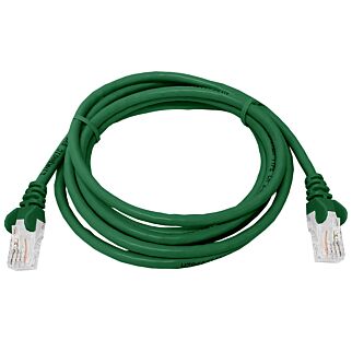 CAT5e 2 Meter UTP Patchleads / Flyleads Green - (10 Per Pack)