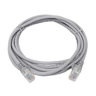 Cattex CAT5e - 3M - Grey Flyleads - (10 Per Pack)