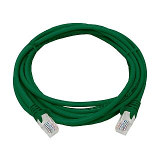 CAT5e 3 Meter UTP Patchleads / Flyleads | Green - (10 Per Pack)