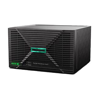 HPE ProLiant MicroServer Gen11 Intel E-2434 Quad-Core 3.40GHz 12MB 32GB 1 x 32GB DDR5 4800MHz UDIMM 2 x 4TB HDD Non-Hot Plug 3.5in Intel VROC RAID No Optical 180W 1yr Next Business Day Warranty Smart Choice