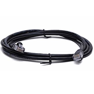 Cattex CAT6 - 0.5m - Black Flyleads - (10 Per Pack)