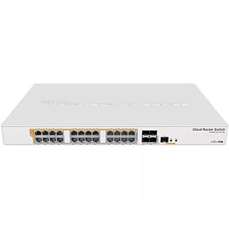 MikroTik Cloud Router Switch 24 Ports PoE (450 W)4 x SFP Slots+ CRS328