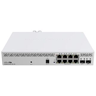 MikroTik SwOS Cloud Switch 8 Ports PoE 2 x SFP Slots+ CSS610P