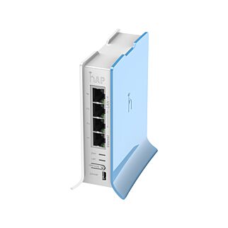 MikroTik hAP Lite Tower 4 Port Ethernet 300Mbps WiFi 4 Router RB941-2