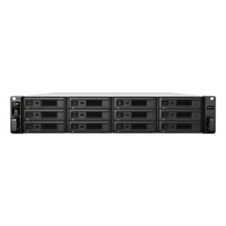 Synology RackStation RS3621RPxs – 12-Bay NAS Server – 6-Core CPU – 8GB ECC RAM