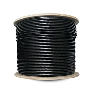 Cattex CAT6 - 500M - Black UV STP Network Cable