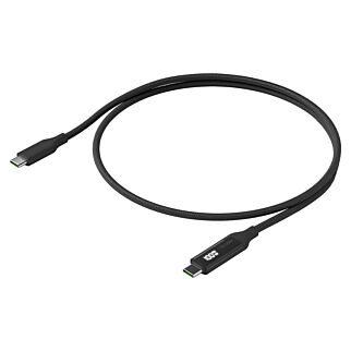 Ubiquiti USB-C Cable with Charge Display Black | UACC-Cable-USB-100W-1M-BK