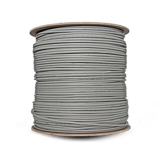 500m Drum Cat5e CCA Grey UTP Network Cable