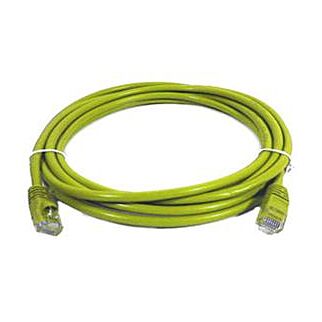 Cattex CAT5e - 0.5M - Yellow Flyleads - (10 Per Pack)