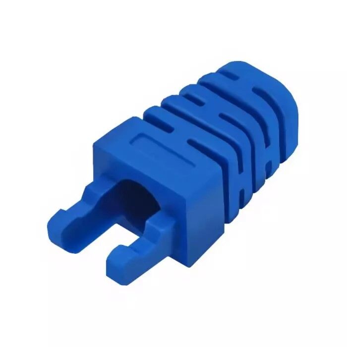 Linkbasic RJ45 Blue Crimp Boot - (50 Per Pack)