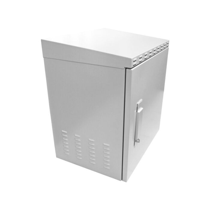 SCOOP 12U 450mm Deep Outdoor Cabinet with 2 fans