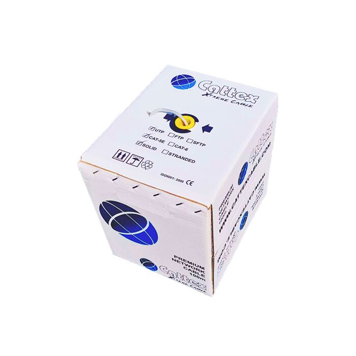 Cattex CAT5e Network Cable - 100M - Grey - Premium Range