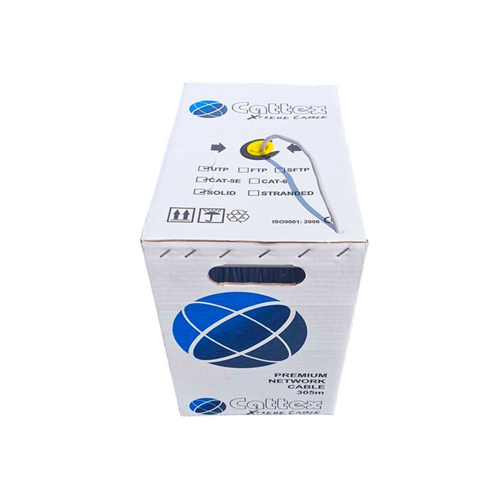 Cattex CAT6 - 305M - Grey Network Cable - Premium Range