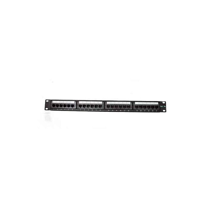 Cattex 24 Port Patch Panel Cat5e Fully Populated