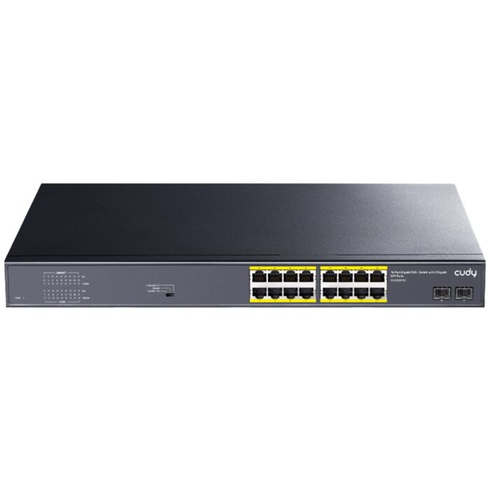 Cudy 16 Port Gigabit PoE 190W 2SFP Combo Switch | CD-GS1020PS