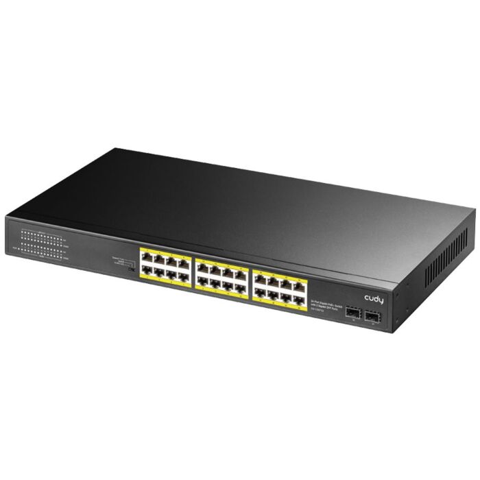 Cudy 24 Port Gigabit PoE 290W 2SFP Combo Switch | CD-GS1028PS
