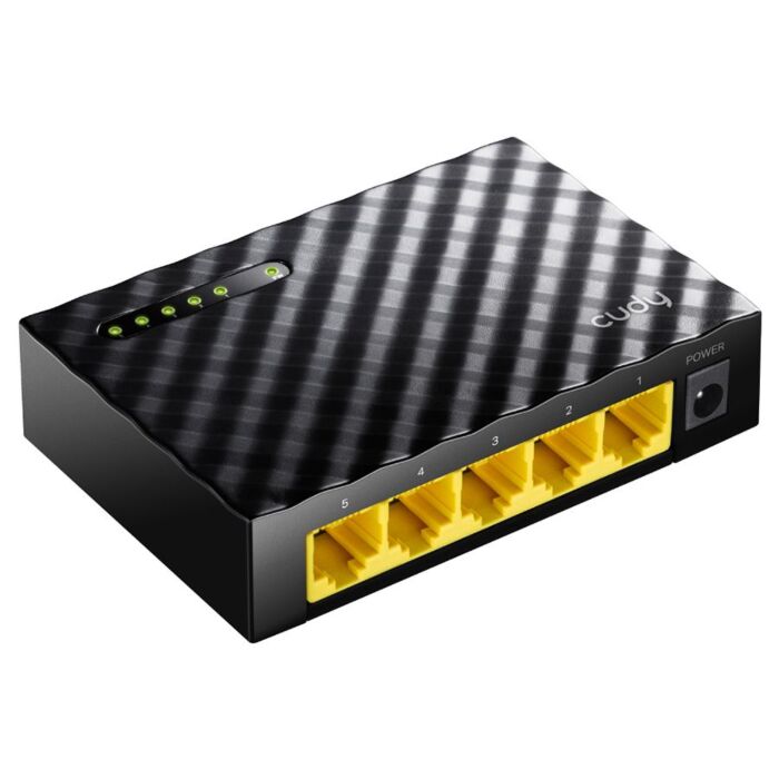 Cudy 5-Port Gigabit Desktop Switch - Efficient Network Expansion | CD-GS105D