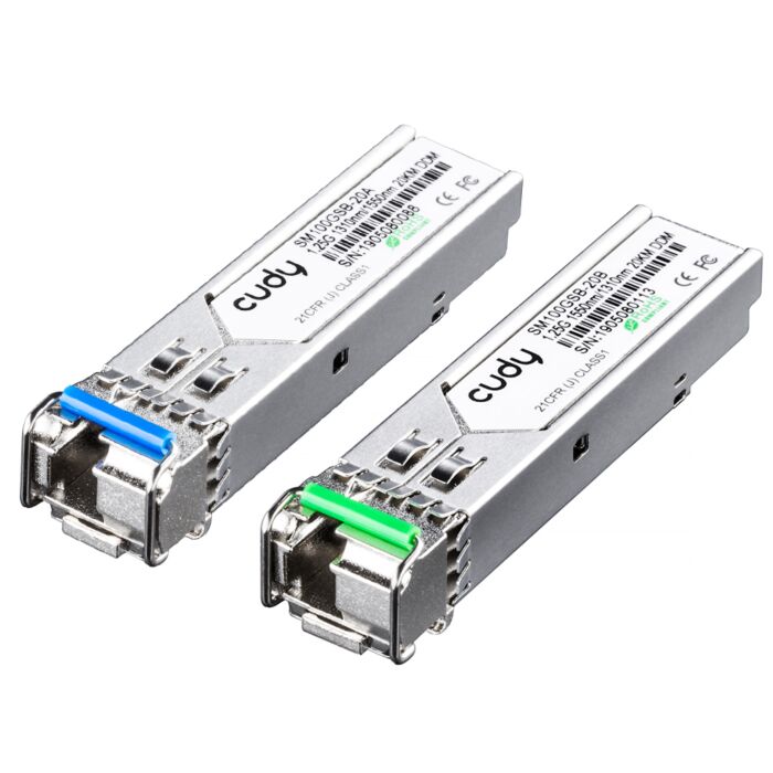Cudy Single Mode 1.25G LC Bi-Directional SFP 20km 