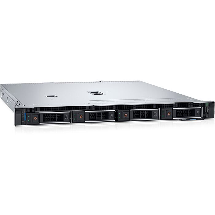 Dell PowerEdge R360 Rack Server – Brand New | Xeon E-2468 | 16GB DDR5 | 480GB SSD | PERC H755 | Dual 700W PSU | 1U 4-Bay Hot-Plug