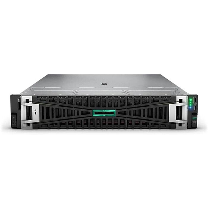 HPE Server DL385 Gen11  - AMD EPYC 9124 16-Core (3.0GHz) - 32GB RAM - 8 x Hot Plug 2.5in  - MR408i-o - 800W PSU | P66781-B21