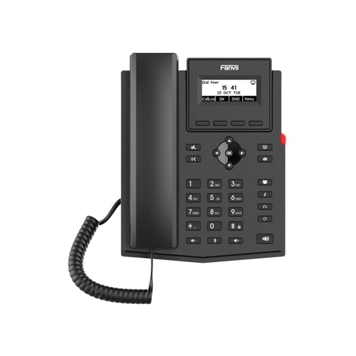 Fanvil 2SIP Entry Level VoIP Phone with PSU 