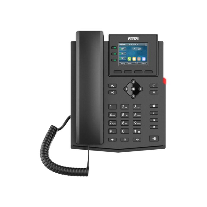 Fanvil 4SIP Colour Screen VoIP Phone with PSU  | FAN-X303