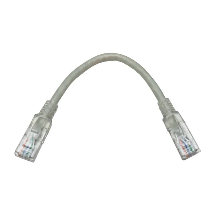 Linkbasic 22cm UTP Cat6 Flylead Grey