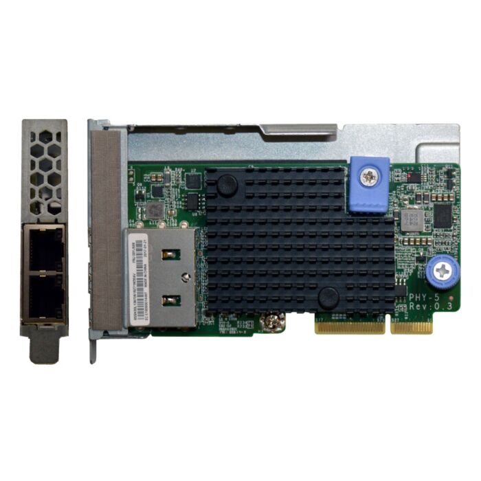 A Lenovo DCG Thinksys CARD LOM featuring 2x 10GB BaseT.