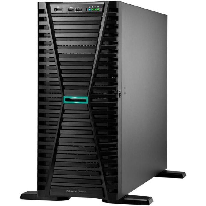 HPE Server ML110 G11  Xeon-B 3408U 1.80GHz 8C - 16GB RAM - 4x3.5in LFF SATA - 1000W PSU