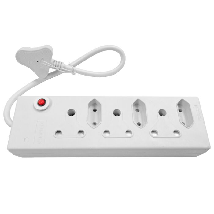 Multi Plug 3x16A 3x5A 0.5m Cord | MP-06W
