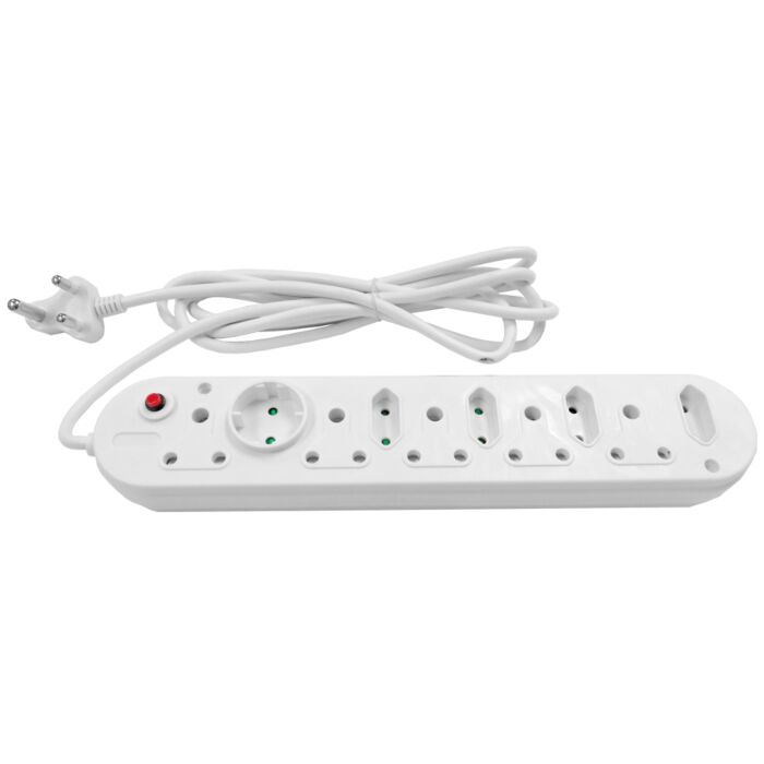 Multi Plug 5x16A 5x5A 3m Cord | MP-10W3M